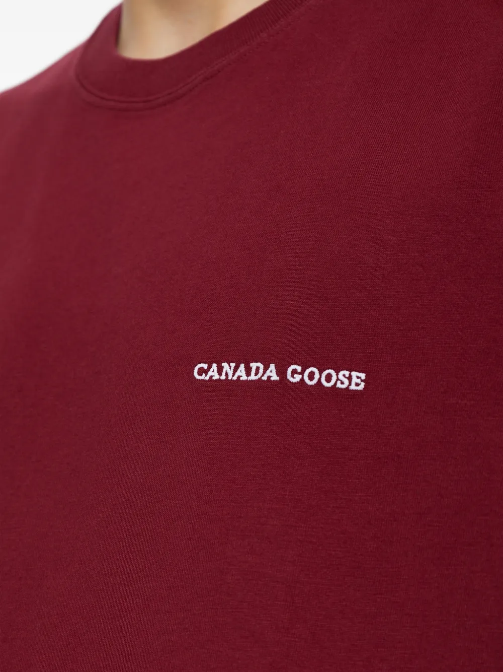 Canada Goose Novo cotton T-shirt Rood