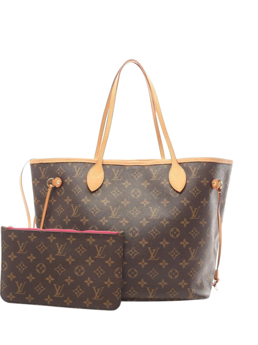 Louis Vuitton Pre-Owned 2019 MM Neverfull monogram tote bag - Brown