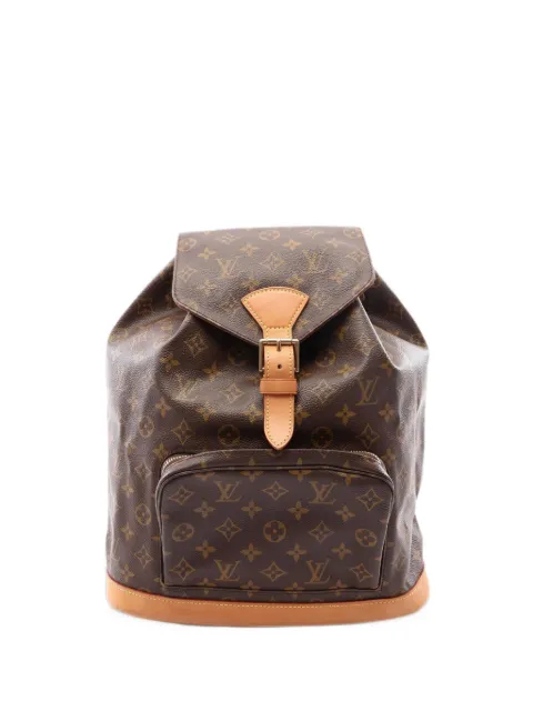 Louis Vuitton Pre-Owned 2000 Montsouris GM Monogram backpack