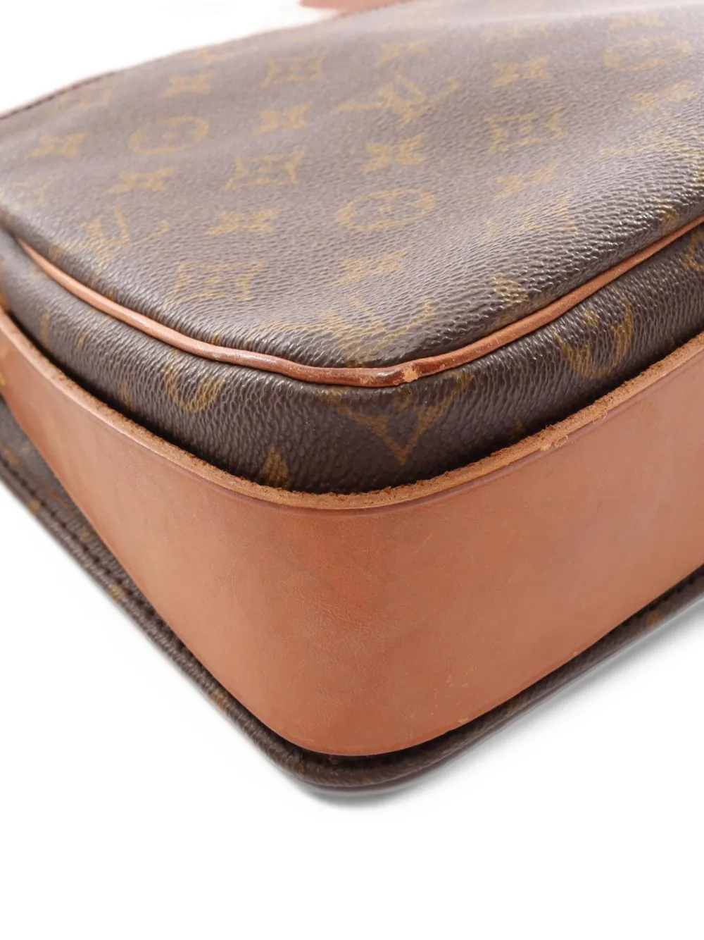 Louis Vuitton Pre-Owned 2000s GM Cartesier Monogram shoulder bag Bruin