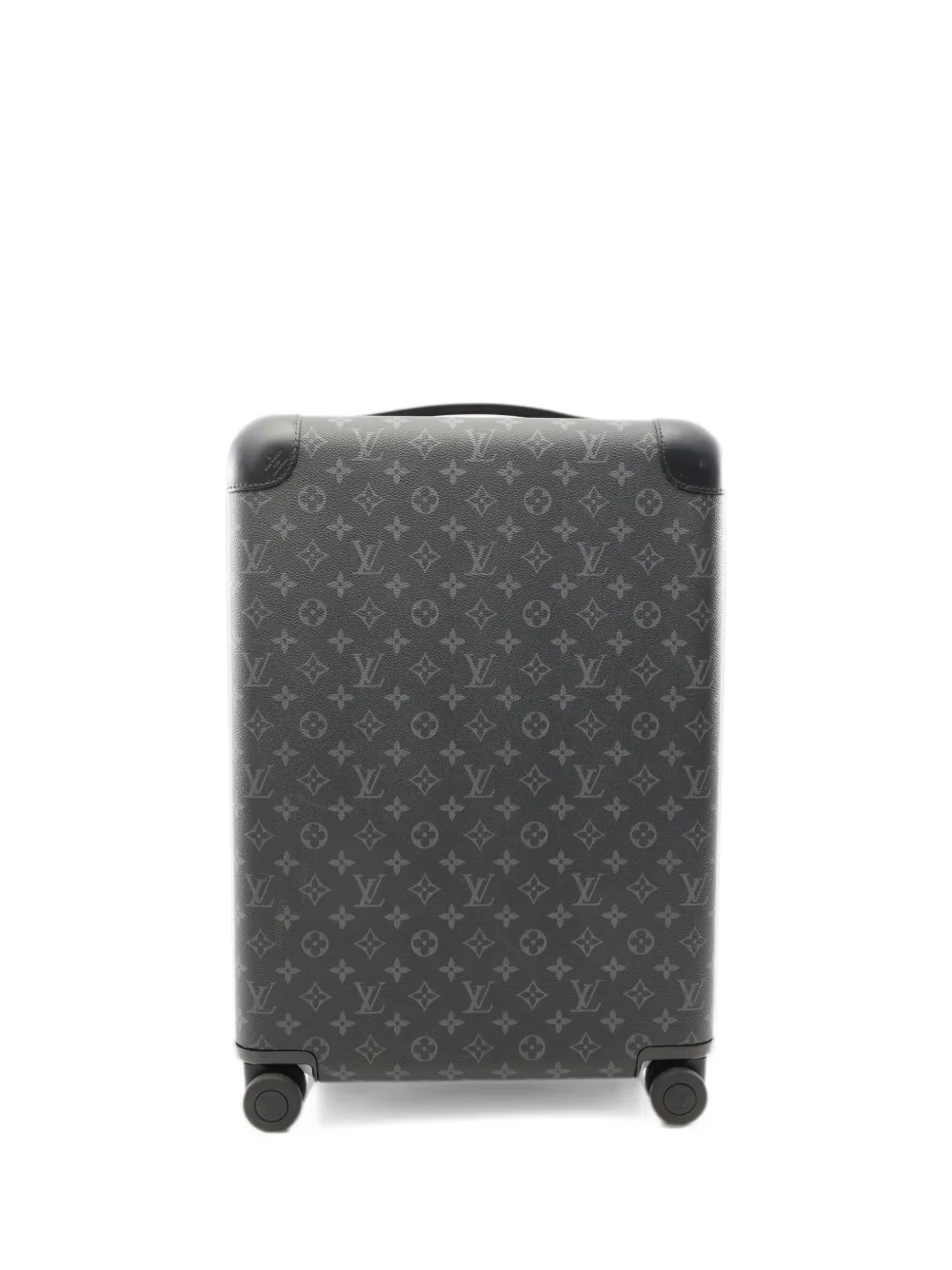 Louis Vuitton Pre-Owned 2018 55 Horizon Monogram Eclipse Suitcase ...