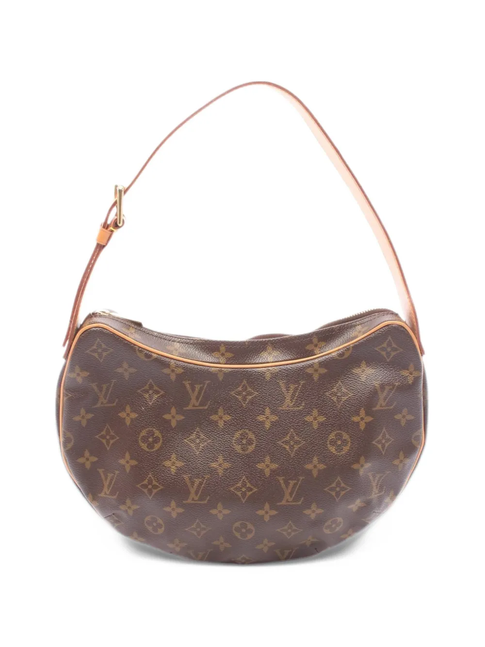 Louis Vuitton Pre-Owned 2002 MM Croissant Monogram shoulder bag - Marrone
