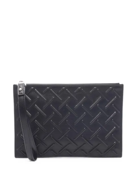 Bottega Veneta Pre-Owned 2010s graphic Intrecciato clutch bag