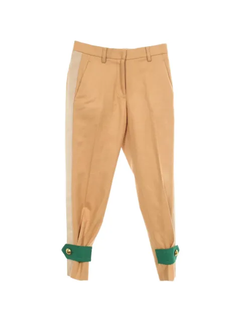 sacai 2010s tapered trousers