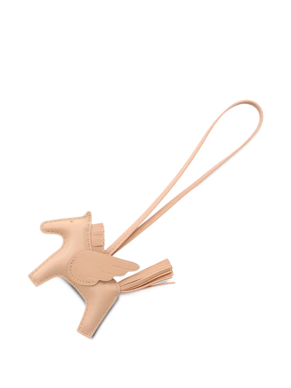 Hermès Pre-Owned 2025 PM Rodeo Pegasus bag charm - Toni neutri