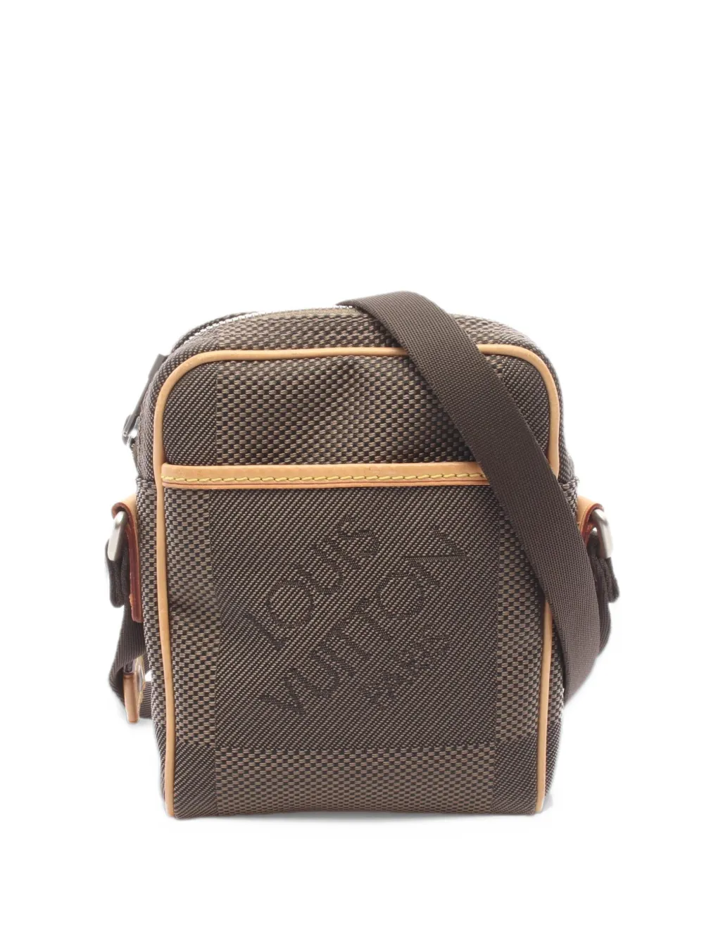 Louis Vuitton Pre-Owned 2008 mini Citadan Damier shoulder bag - Brown