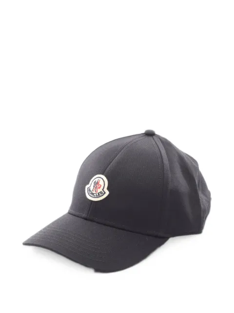 Moncler 2020s logo-patch baseball cap