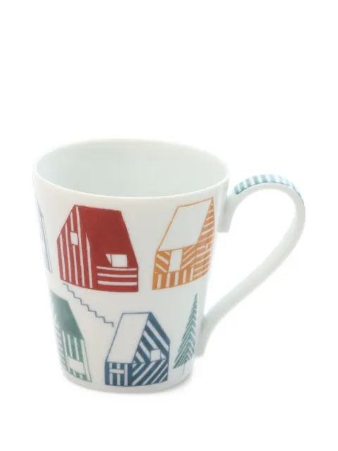 Hermès Pre-Owned 2010s Les Cabanes mug