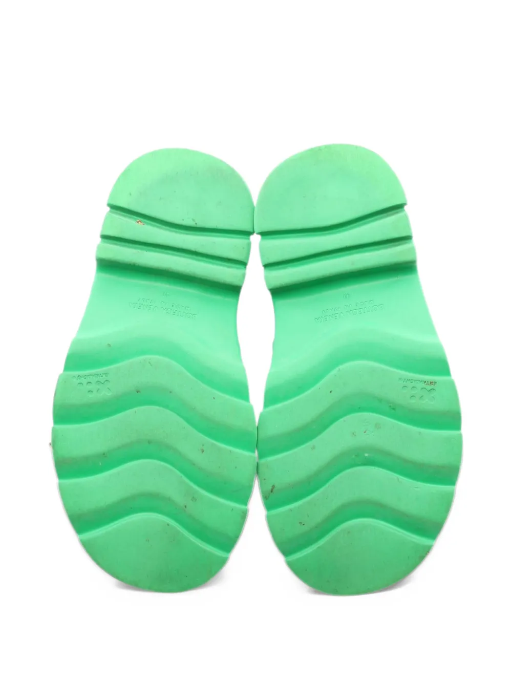 Bottega Veneta Pre-Owned 2000s Flash buckle-fastening slide sandals - Vert Bottega Veneta Pre-Owned 2000s Flash buckle-fastening slide sandals - Vert