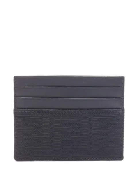 Fendi Pre-Owned 2020s FF jacquard card case