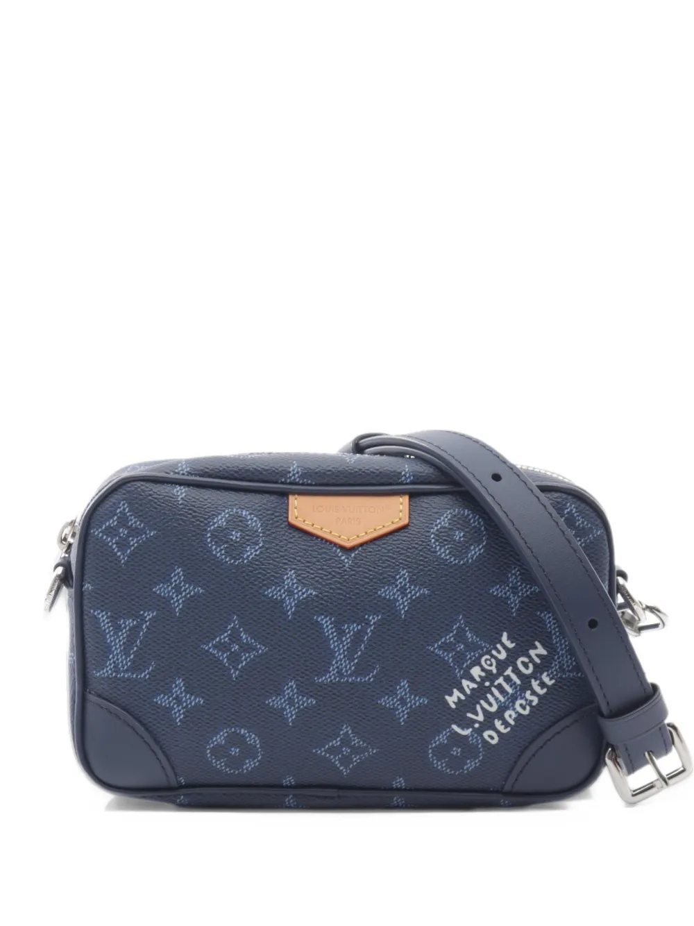 Louis Vuitton Pre-Owned Heritage Trocadero Monogram messenger bag - Blu
