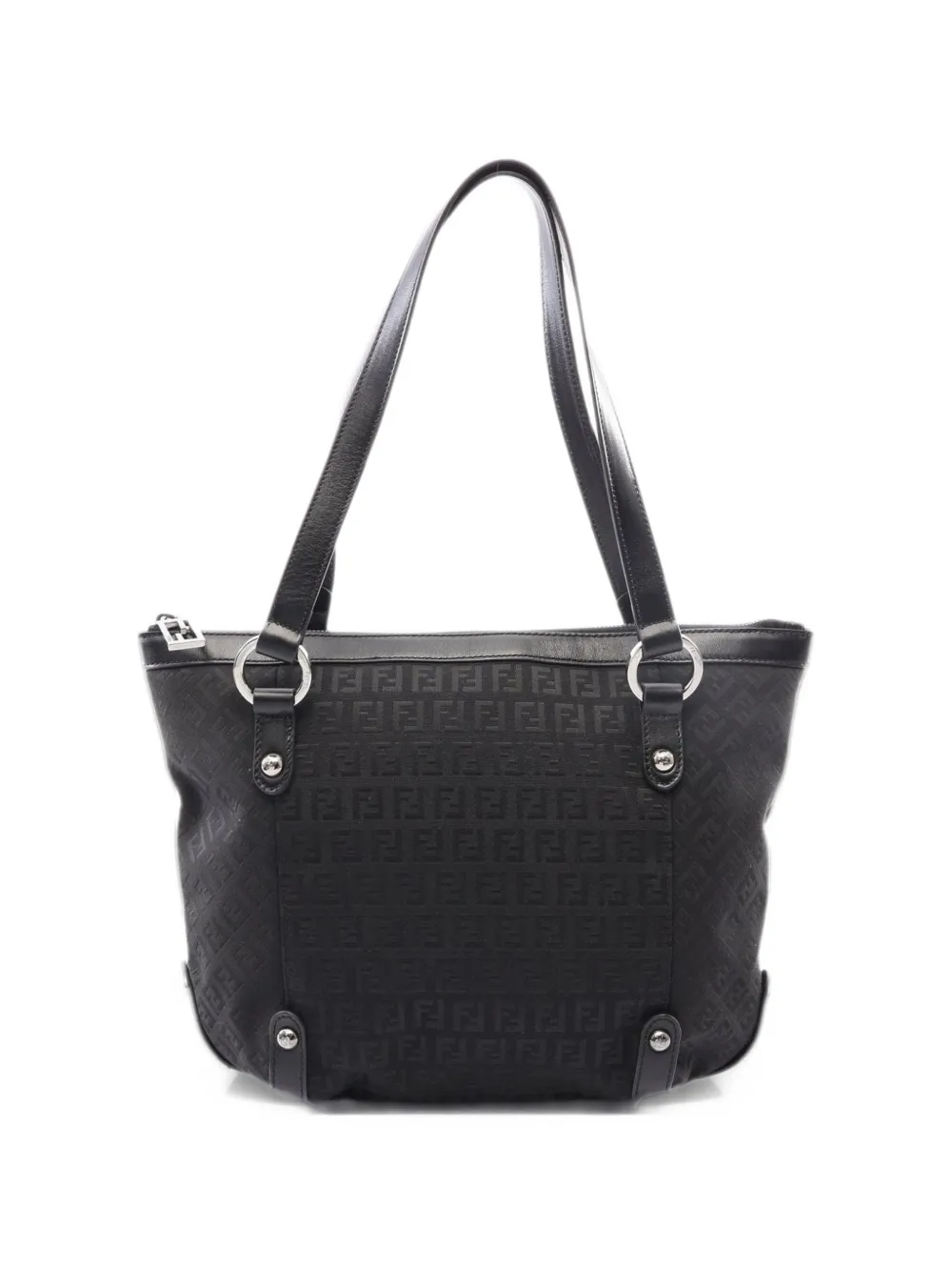 Fendi Pre-Owned 2010s Zucchino shoulder bag - Black