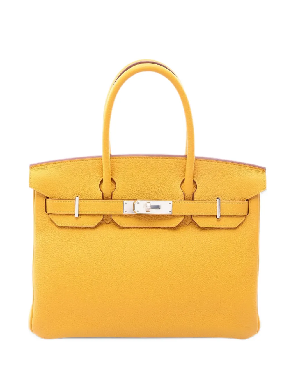 Hermès Pre-Owned 2018 30 Birkin tote bag - Giallo