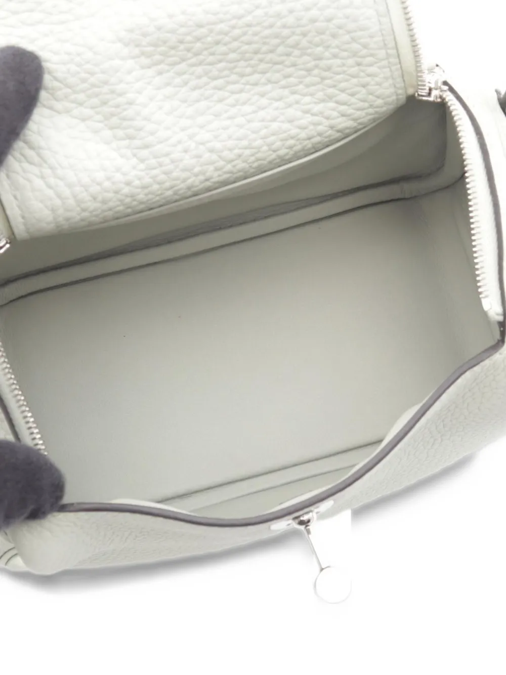 Hermès Pre-Owned 2023 Lindy mini tote bag Grijs