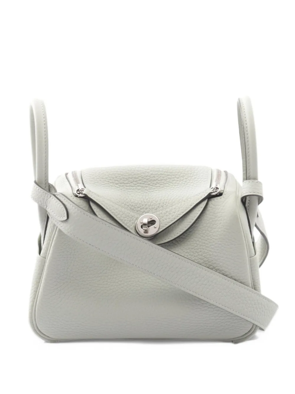 Hermès Pre-Owned 2023 Lindy mini tote bag Grijs