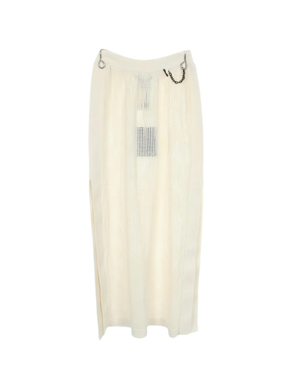Louis Vuitton Pre-Owned 2020s mesh midi skirt - Toni neutri