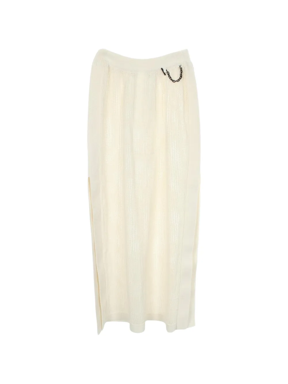 Louis Vuitton Pre-Owned 2020s mesh midi skirt - Toni neutri