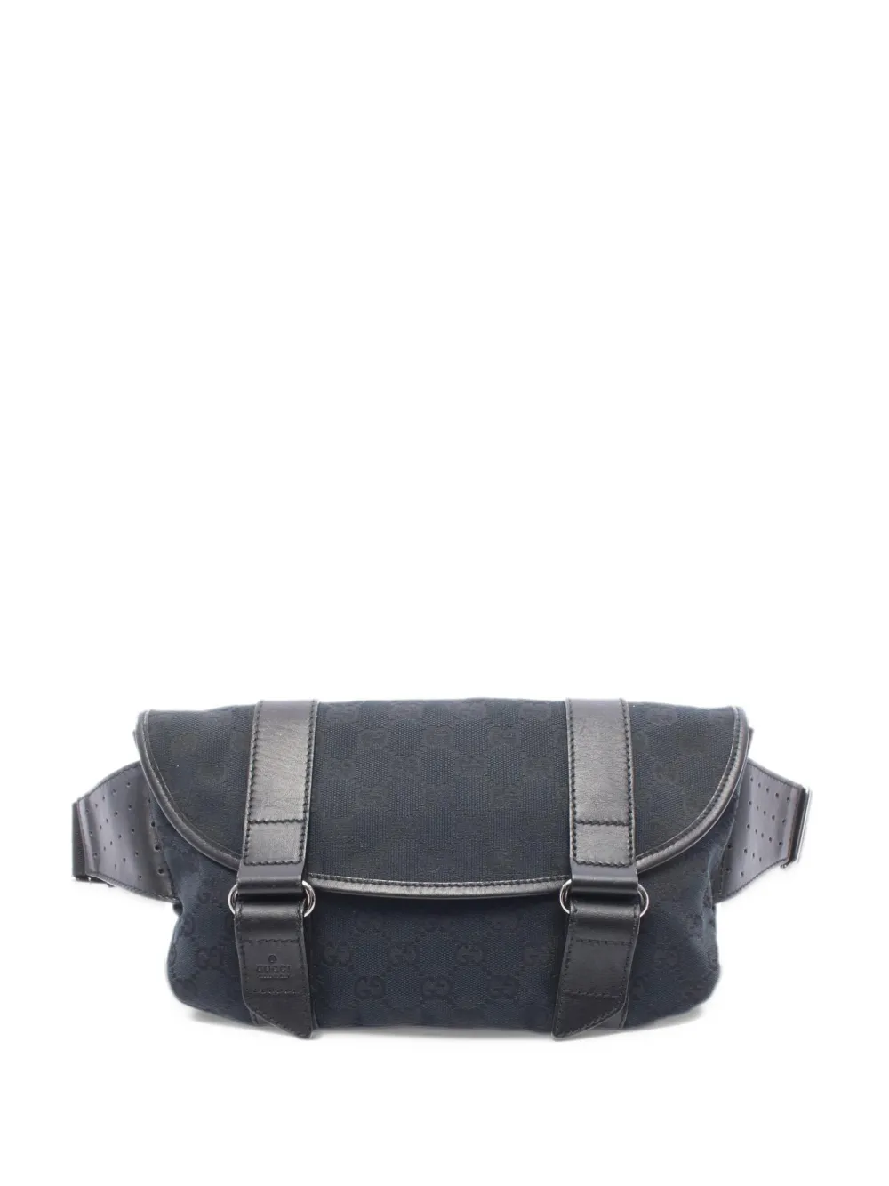 Gucci Pre-Owned 2010s GG canvas belt bag - Nero