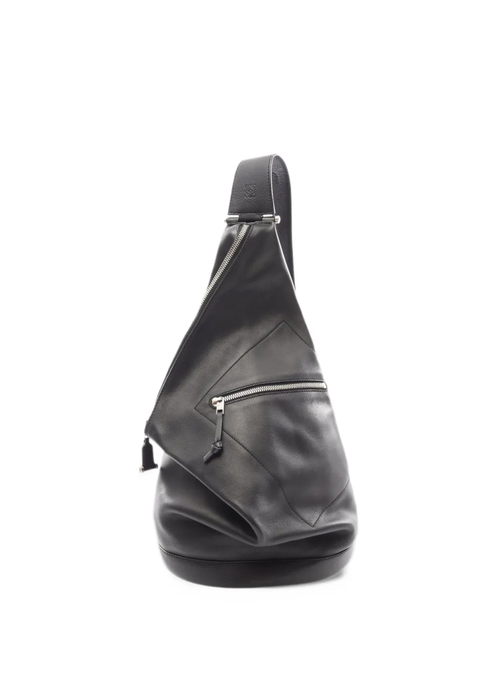 Loewe Pre-Owned 2000s Anton leather shoulder bag - Nero