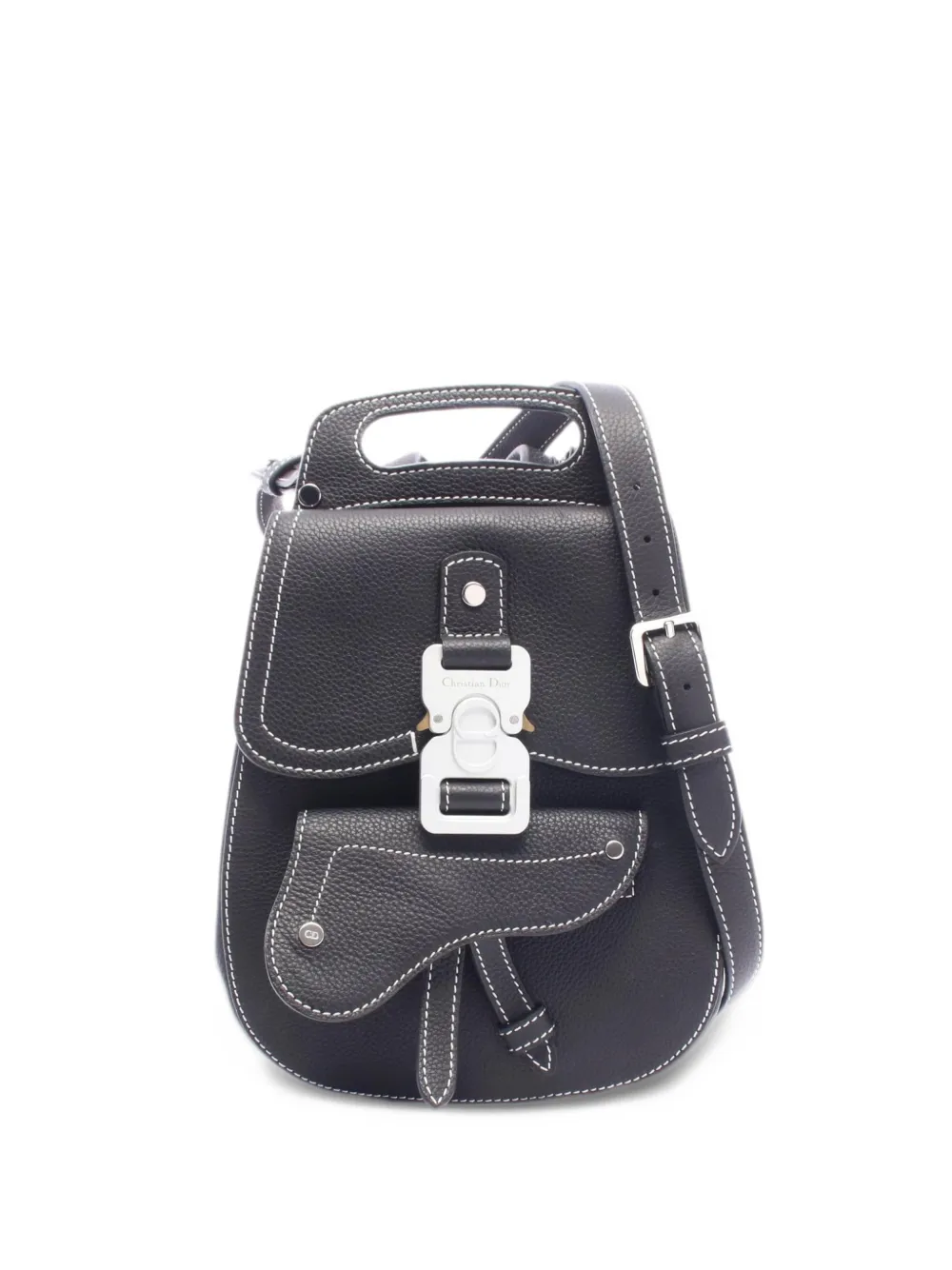 Christian Dior Pre-Owned 2010s Gallop Saddle backpack - Nero