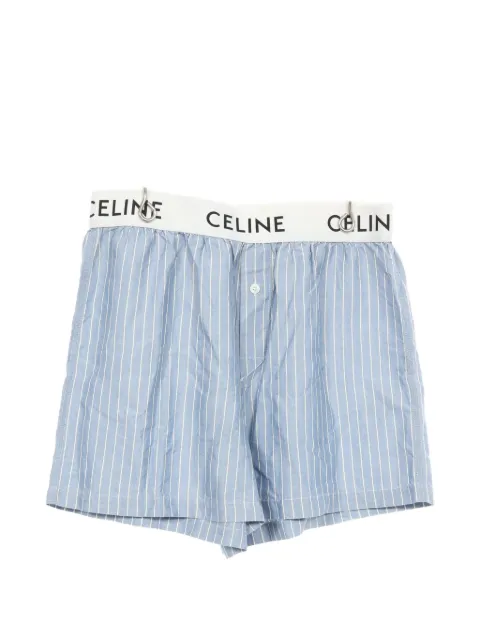 Celine Pre-Owned 2010s striped pajama short