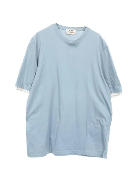 Hermès Pre-Owned 2000s Piqures Sellier T-shirt