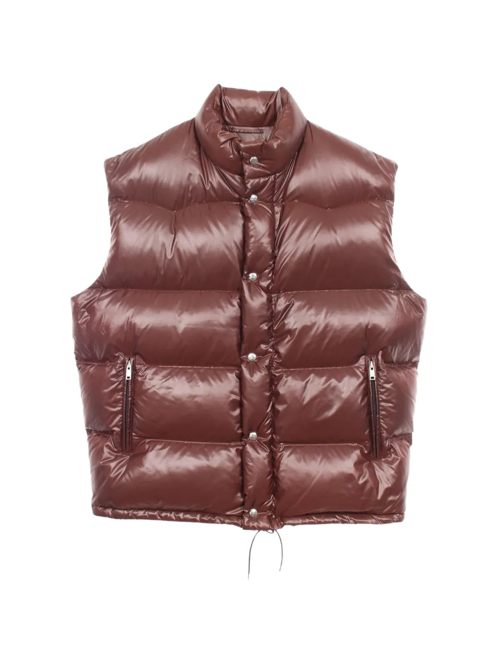 Prada Pre-Owned 2020s padded down vest - Brown