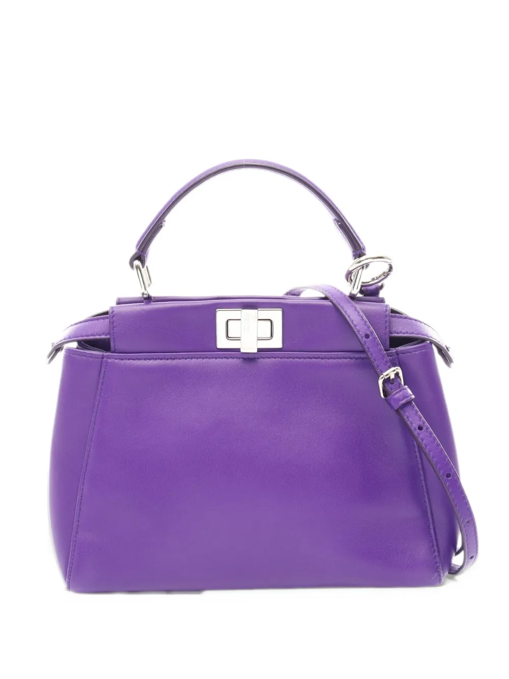 Fendi Pre-Owned 2010s mini Peekaboo tote bag - Purple
