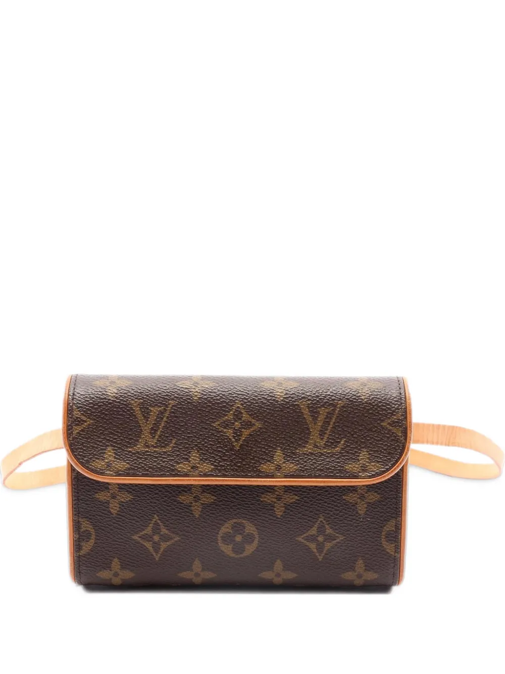 Louis Vuitton Pre-Owned 2001 Monogram Pochette Florentine belt bag - Marrone
