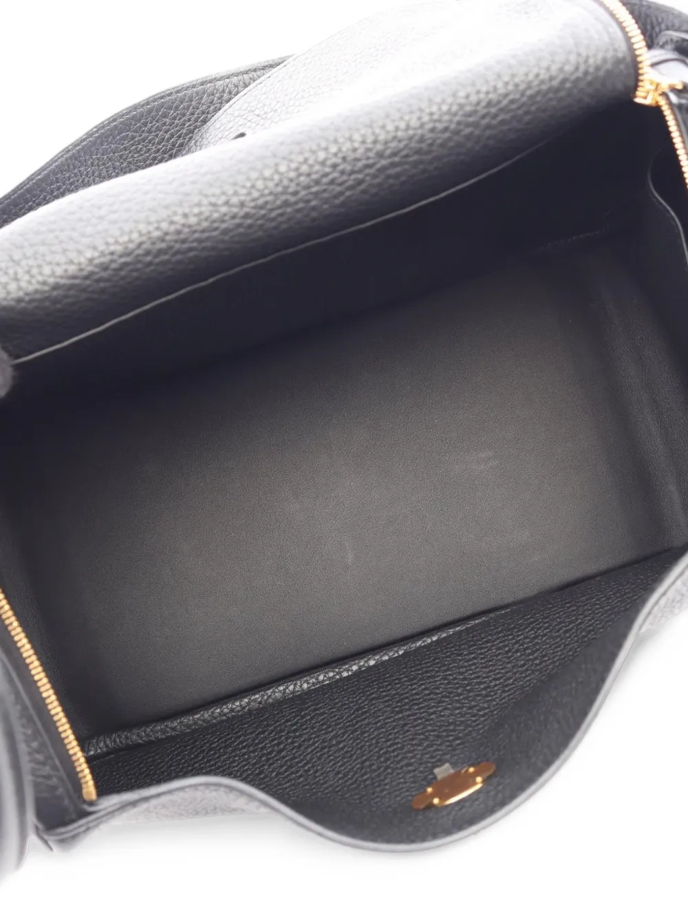 Hermès Pre-Owned 2019 26 Lindy Clemence shoulder bag Zwart