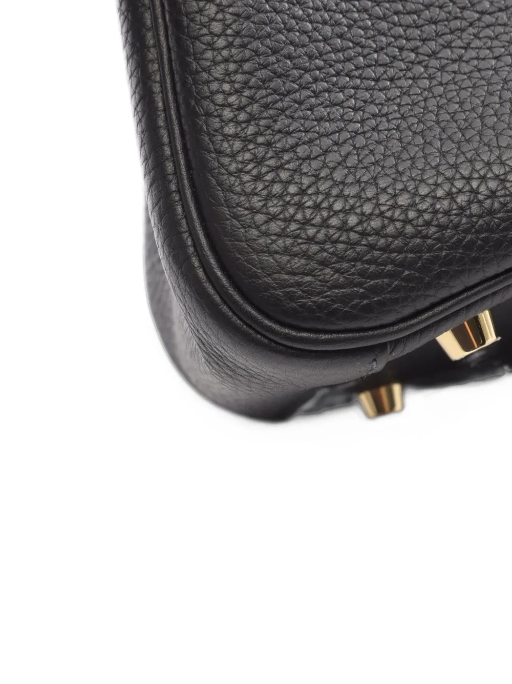 Hermès Pre-Owned 2019 26 Lindy Clemence shoulder bag Zwart