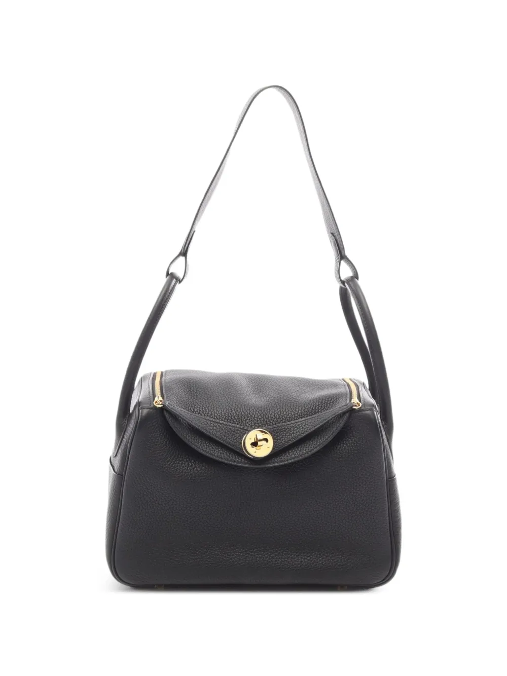 Hermès Pre-Owned 2019 26 Lindy two-way shoulder bag Zwart