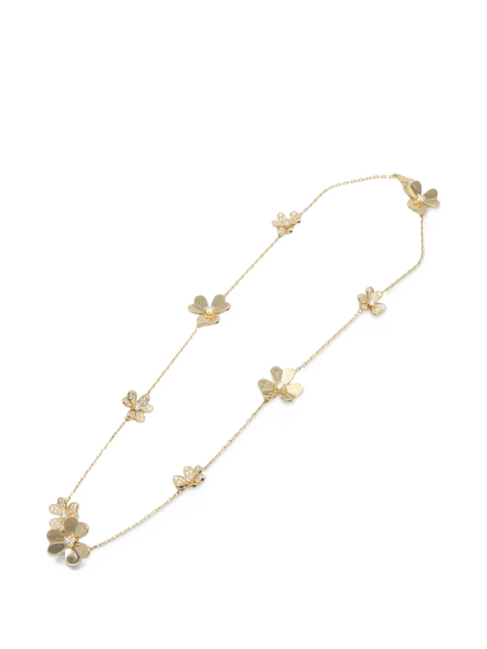 Van Cleef & Arpels Pre-Owned 2010s Frivole diamond necklace - Oro