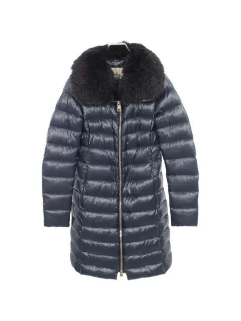 Herno 2000s Iconico fur-collar coat