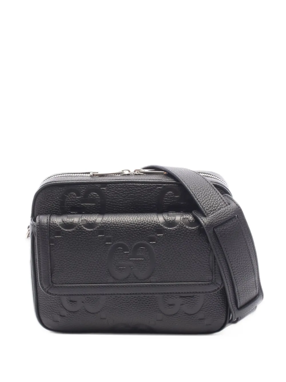 Gucci Pre-Owned 2010s small Jumbo GG crossbody bag - Black