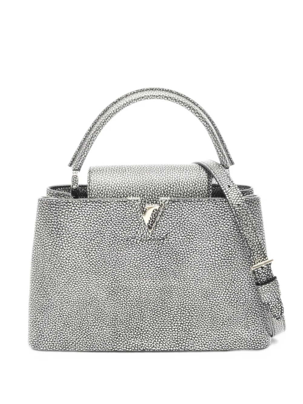 Louis Vuitton Pre-Owned 2016 MM Capucines tote bag - Silver