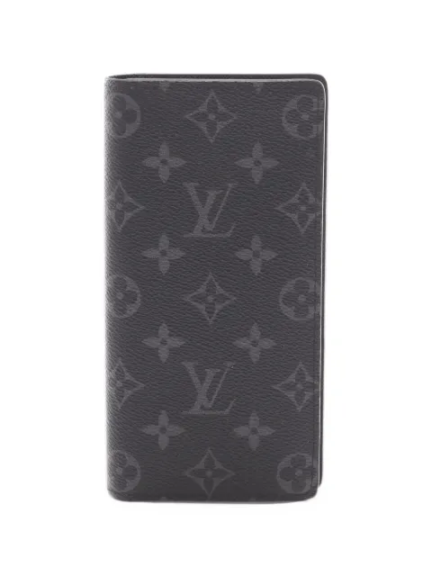 Louis Vuitton Pre-Owned 2021s Brazza Eclipse Monogram wallet