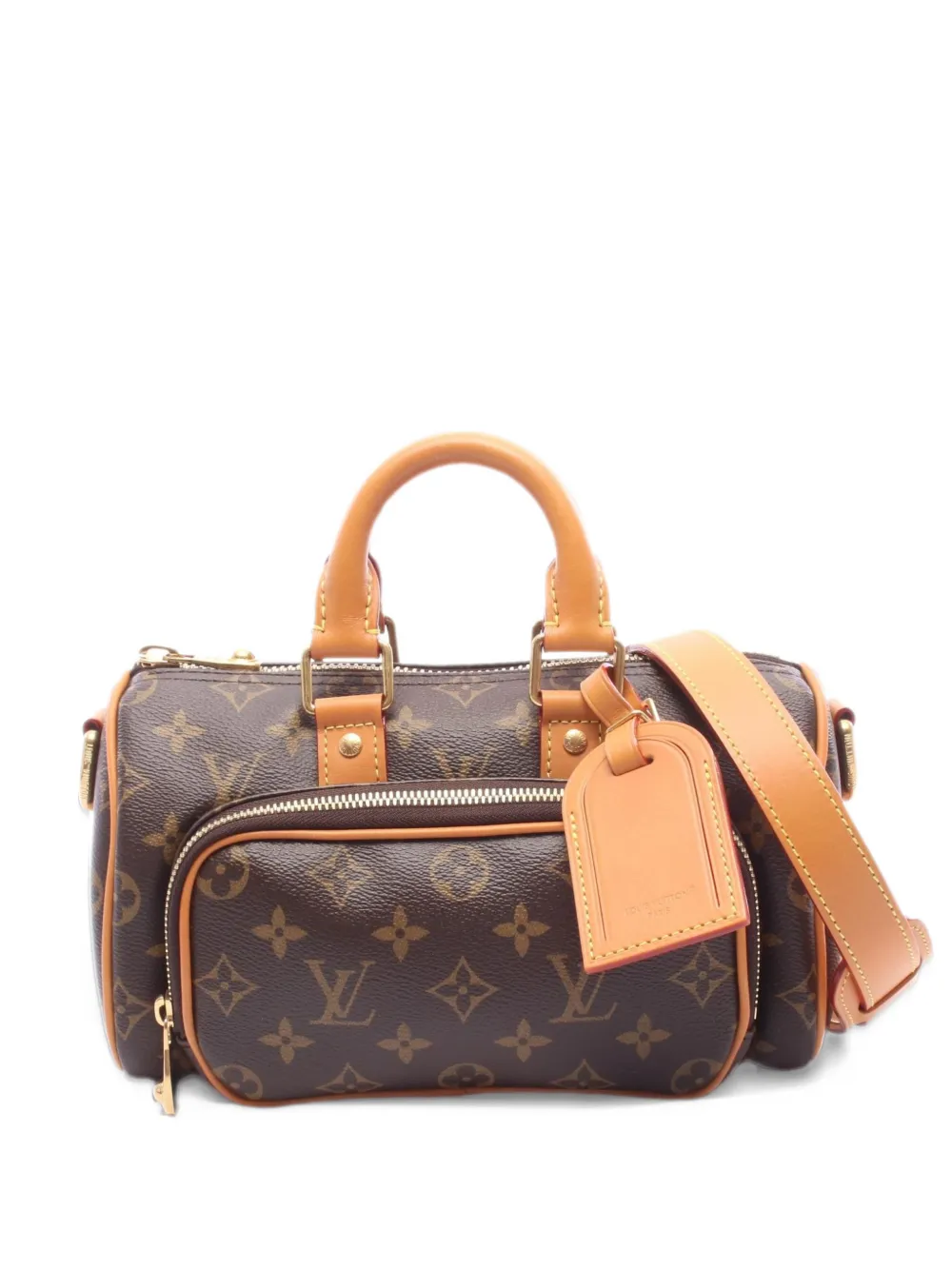 Louis Vuitton Pre-Owned 2010s Keepall Cargo Monogram canvas tote bag - Marrone