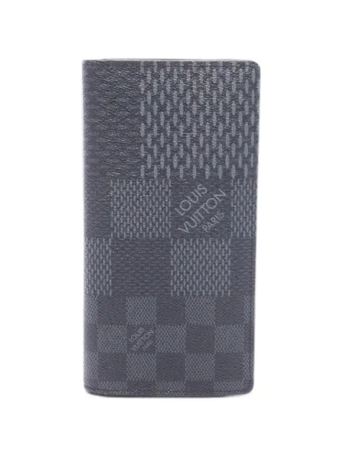 Louis Vuitton Pre-Owned 2010s long Portefeuil Brother Damier wallet