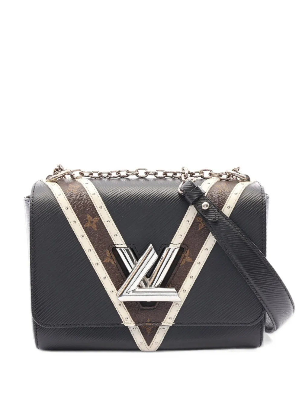 Louis Vuitton Pre-Owned 2018 mm Twist Epi shoulder bag - Black