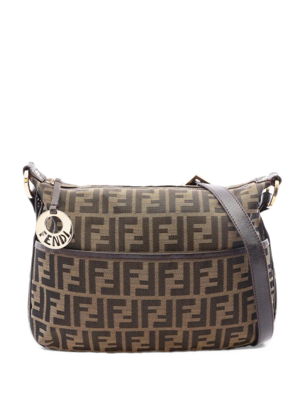 Fendi Pre-Owned 2000s Zucca shoulder bag - Brown