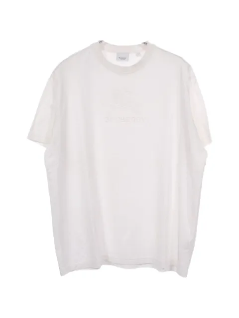 Burberry Pre-Owned 2010s logo embroidered T-shirt