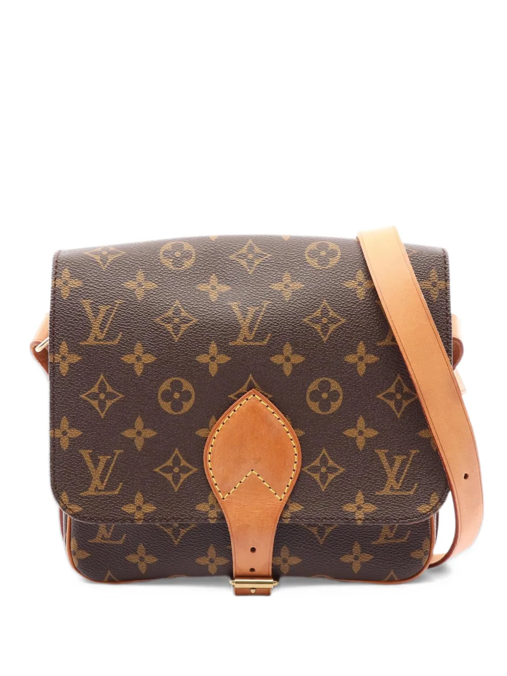Louis Vuitton Pre-Owned 1994 MM Cartesier Monogram shoulder bag - Marrone
