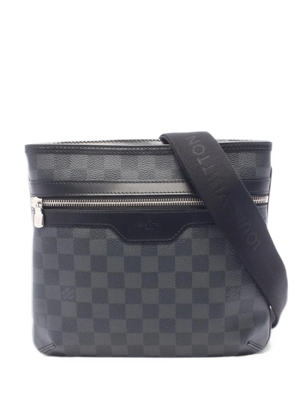 Louis Vuitton Pre-Owned 2011 Damier Graphite Thomas shoulder bag - Grey