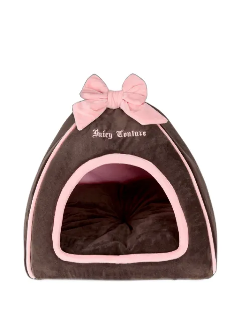 Juicy Couture velour Heritage pet bed