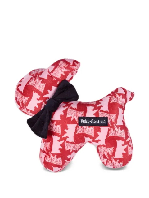 Juicy Couture logo-print bow-detail pet toy
