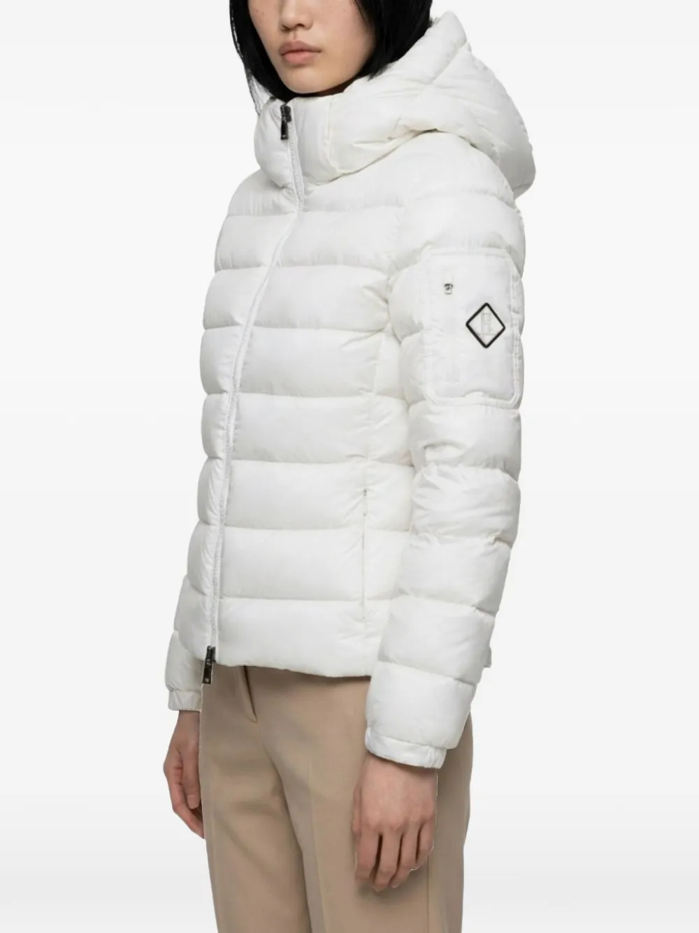 Herno Hero hooded padded jacket Wit