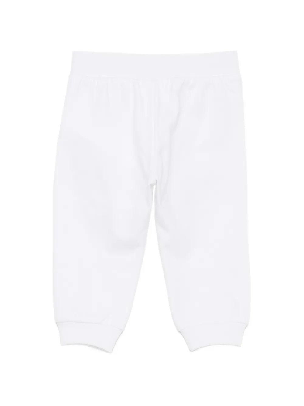 Moschino Kids Teddy Bear logo-print track pants Wit