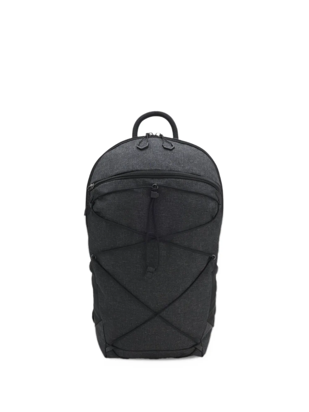 BOSS Ripstop backpack with chest strap and pockets - Grigio