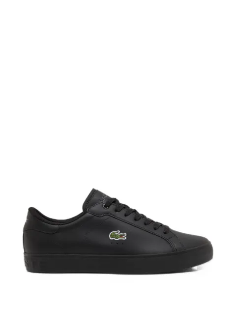 Lacoste Powercourt Graphic leather sneakers